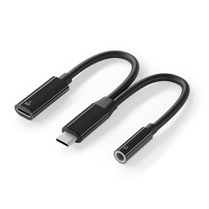 PGA USB-C[d|[gt 3.5mm to USB-C CzϊA_v^ PG-35CCHG01BK