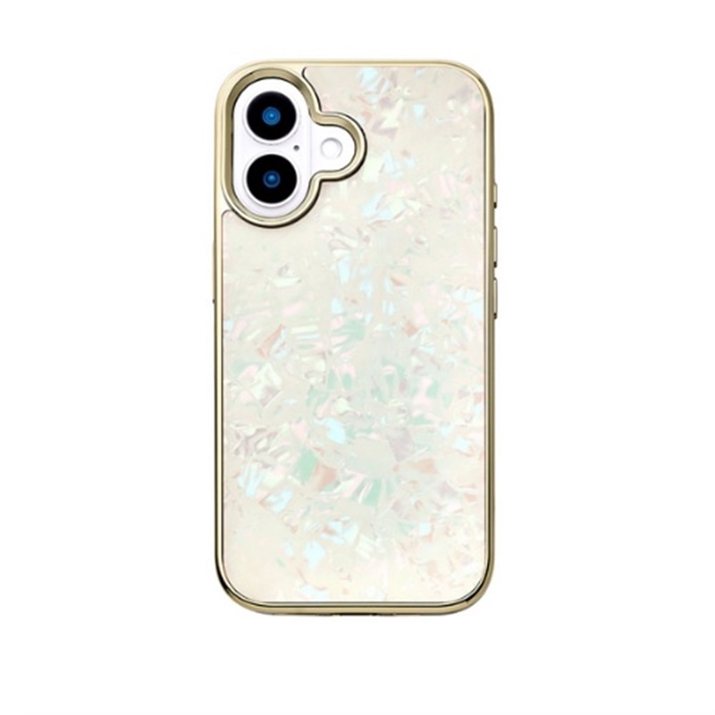 bbbteBA iPhone16Ή@OXVFP[XiGlass Shell Casej UNI-CSIP24M-0GSGD