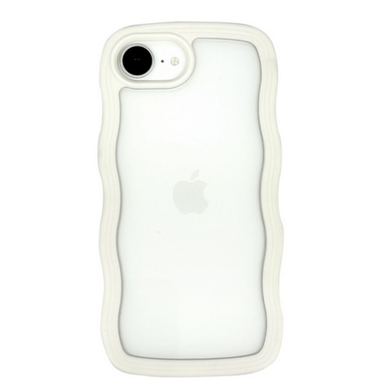 bbbteBA iPhone 16eΉ Wavy Case UNI-CSIP25S-5WCIV