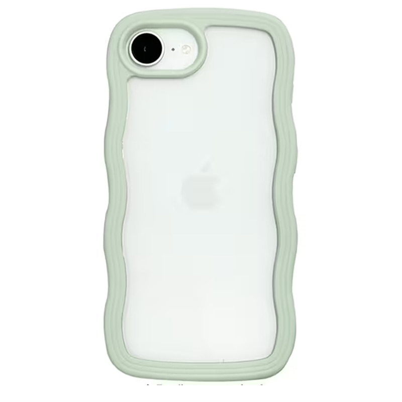 bbbteBA iPhone 16eΉ Wavy Case UNI-CSIP25S-5WCMT