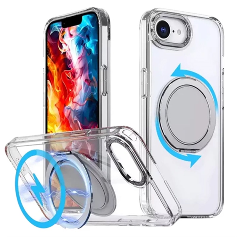 �b�n�b�n��������&nbsp;iPhone 16e�p�@360����]���郊���O�t���}�b�g�P�[�X&nbsp;1847-16E-CLEAR