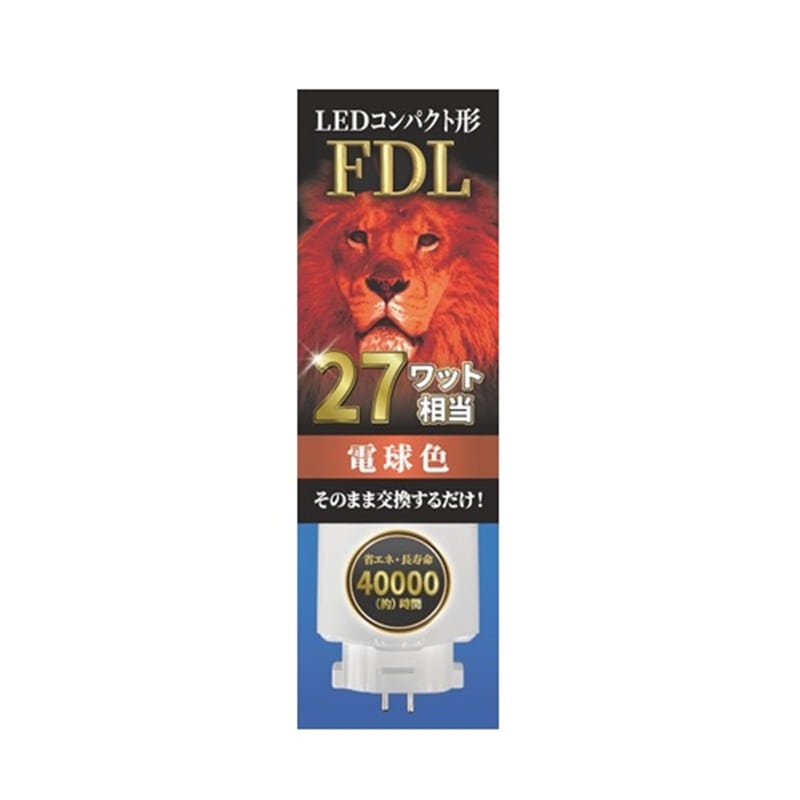 �G�R�f�o�C�X&nbsp;LED�d��&nbsp;EFDL27LED-W