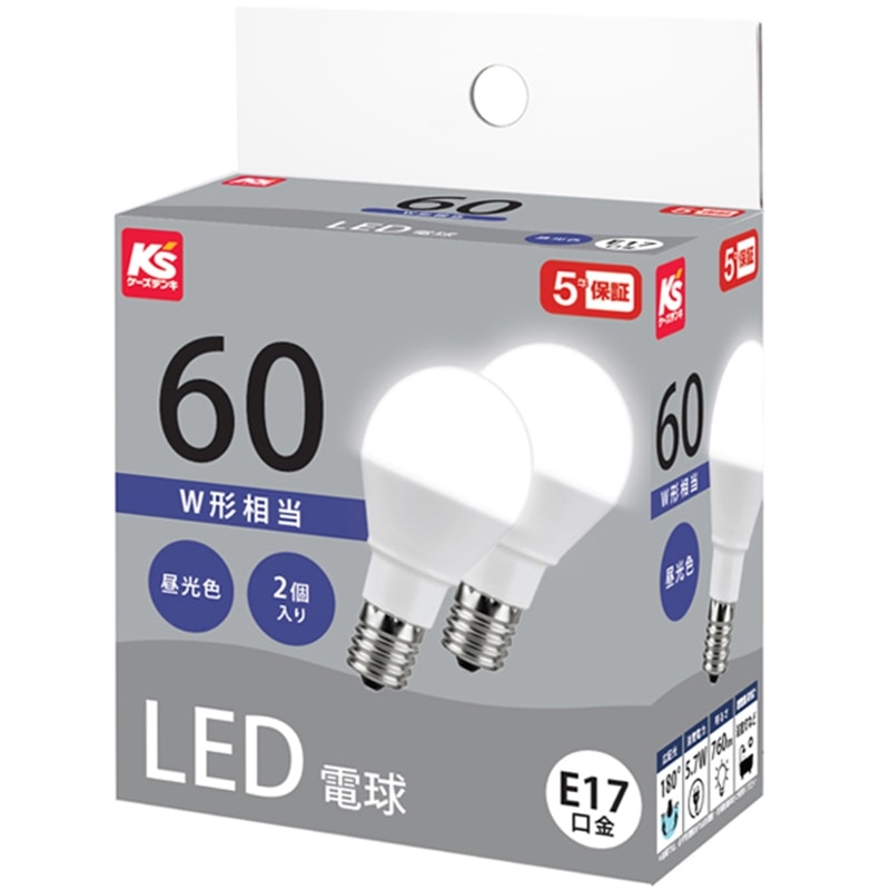 �m�u�b���C�e�B���O&nbsp;LED�d���@�����F�@2����&nbsp;LDA6D-G-E17/K60XKS-2P
