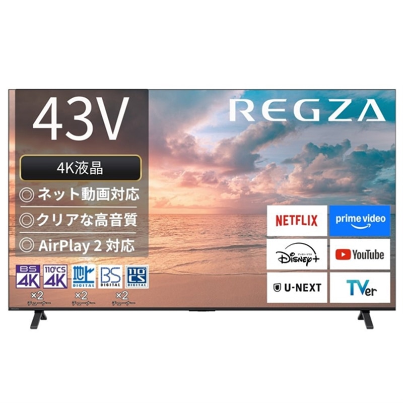REGZAiOUj 43V^@4K`[i[ter@4KtOU@E3 series  E350R 43E350R