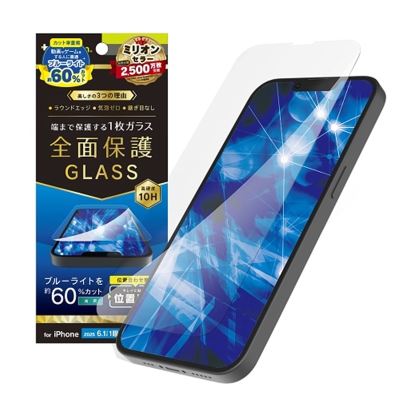 gjeB iPhone 16e / iPhone 14 / 13 / 13 Pro tJo[ 60%u[Cgጸ ʕی십KX TR-IP25S-GLI-CSB6CC