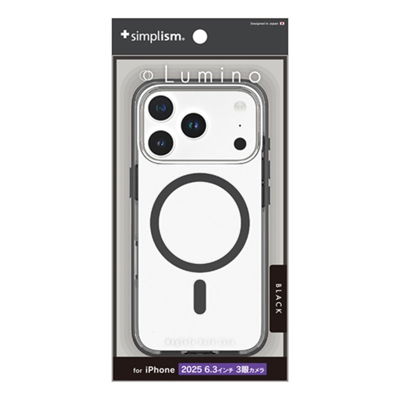 �g���j�e�B&nbsp;iPhone 17 Pro�p�@[Lumino] MagSafe�Ή� �w�ʃN���A�n�[�h�P�[�X&nbsp;TR-IP25M3-LOCMS-CLBK