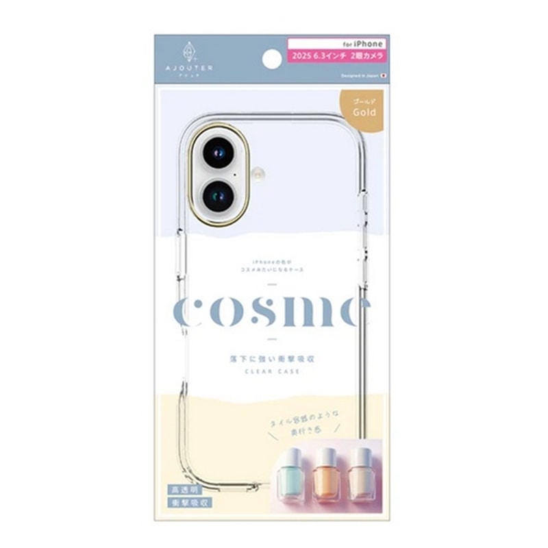 �g���j�e�B&nbsp;iPhone 17�Ή� �t���J�o�[TPU�P�[�X�iCOSME�j&nbsp;AJ-IP25M2-CO-CLGD