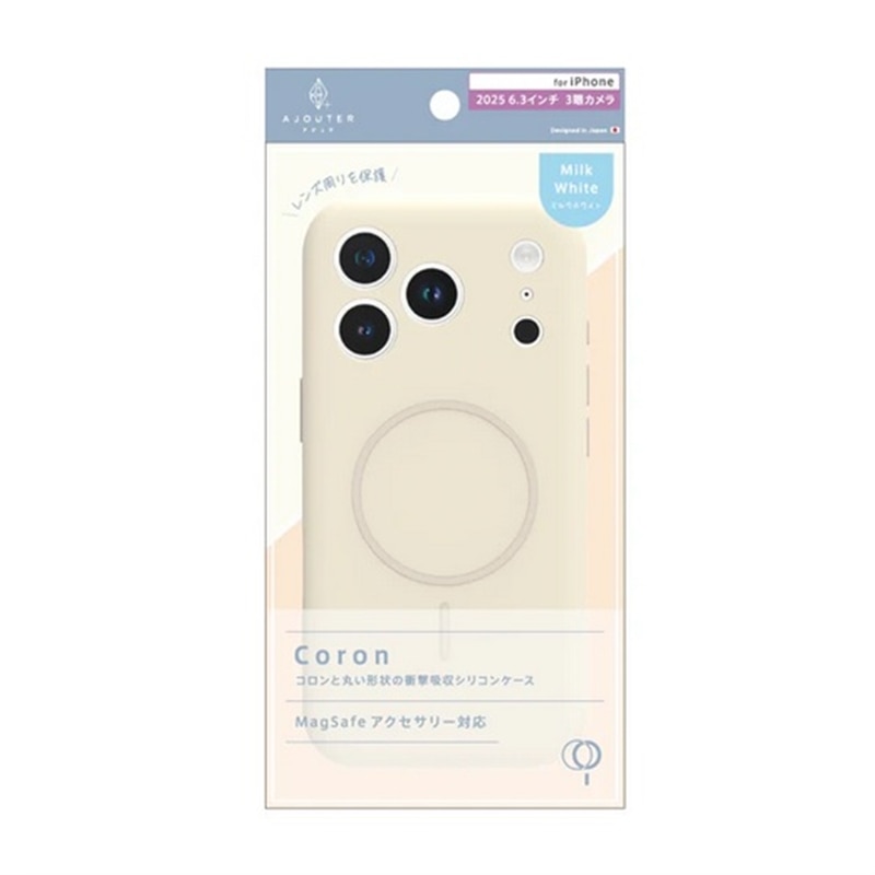 �g���j�e�B&nbsp;iPhone 17 Pro�Ή� �V���R���P�[�X�iajouter �A�W���e�j&nbsp;AJ-IP25M3-CR-MWT