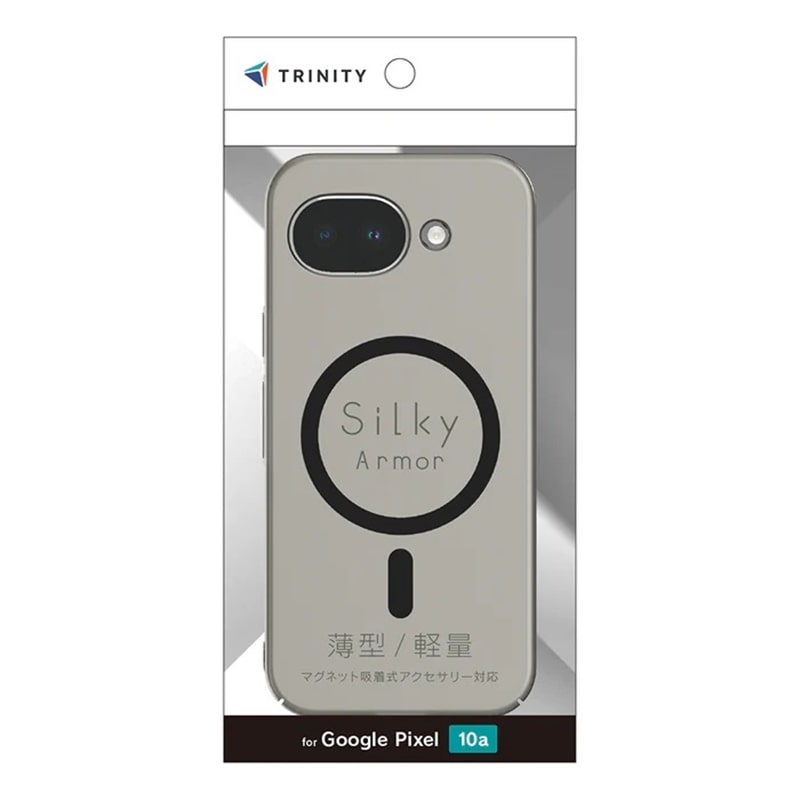�g���j�e�B&nbsp;Google Pixel 10a�Ή� [Silky Armor] �}�O�l�b�g�z�����A�N�Z�T���[�Ή� �V���L�[�^�b�`�P�[�X&nbsp;TR-PX2610A-SA-CLBK