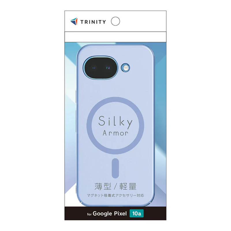 �g���j�e�B&nbsp;Google Pixel 10a�Ή� [Silky Armor] �}�O�l�b�g�z�����A�N�Z�T���[�Ή� �V���L�[�^�b�`�P�[�X&nbsp;TR-PX2610A-SA-CLBL