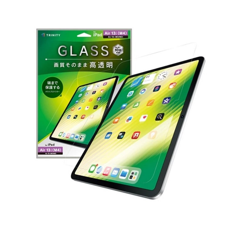�g���j�e�B&nbsp;iPad Air 13�C���`(M4/M3/M2)�Ή� ��ʕی십���K���X&nbsp;TR-IPD26AL-GLI-CC