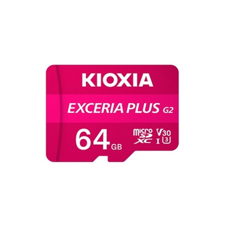 KIOXIAiLINVAj EXCERIA PLUS G2 microSDXC UHS-I J[h KMUH-B064G