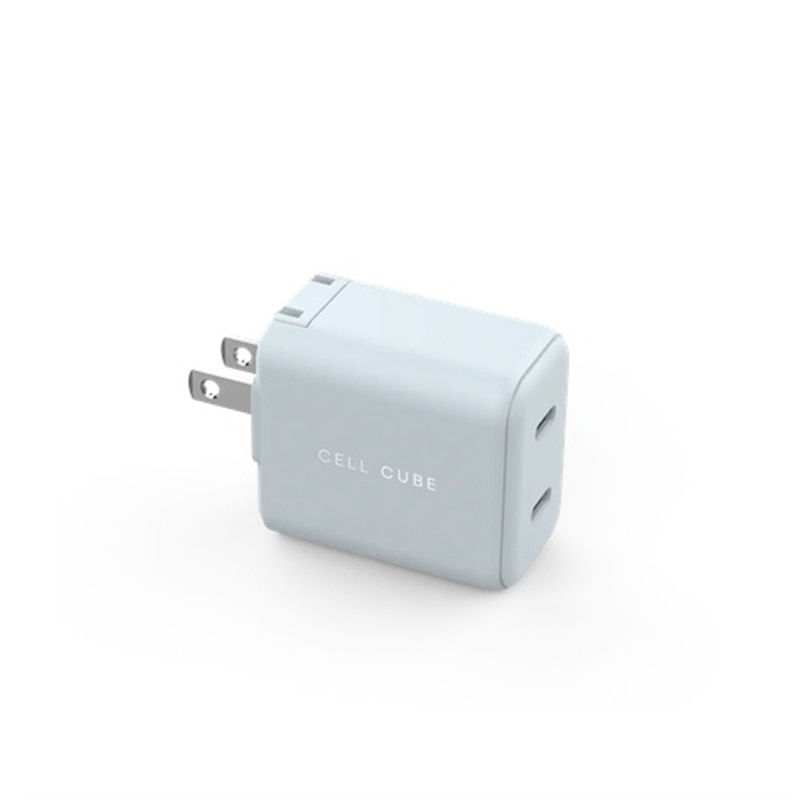 FUNMAXJAPAN 2-Port Type-C Fast Charger GaN(PD45W) CCAC12-LB