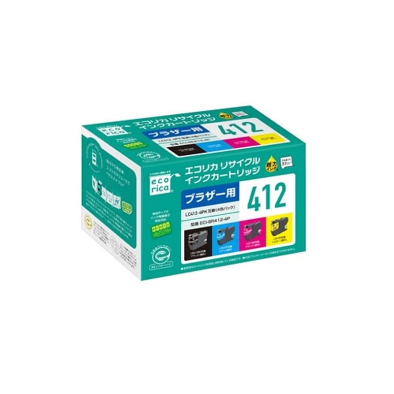 GRJ LC412-4PK ݊TCNCNJ[gbW ECI-BR412-4P