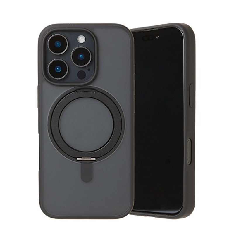 Deff iPhone 16 Prop OX^htP[X ETANZE RING MASTER DCS-IPE24MPMRBK