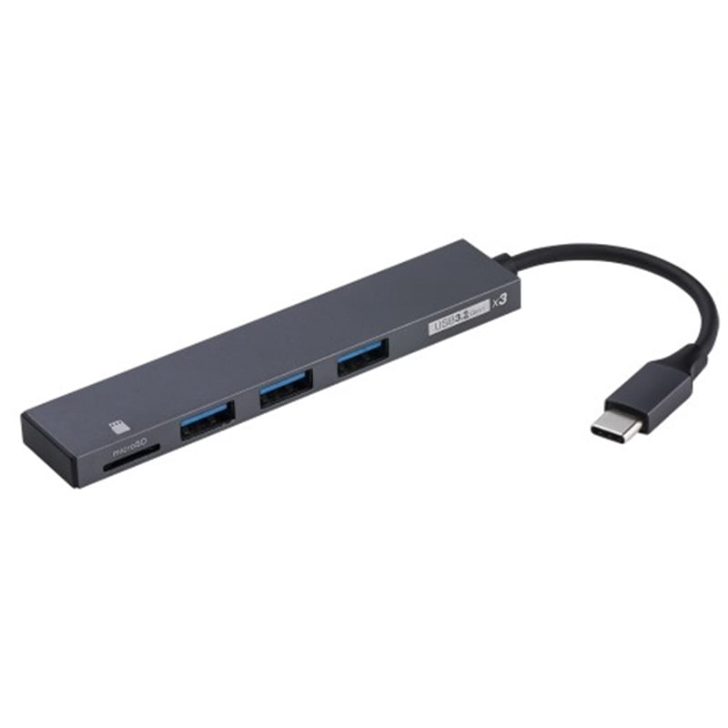iJoV A~ɔUSBnu STIXV[Y USB3.1Gen1(3.0) Type-Cϊ3|[g&}CNSDJ[h[_[tnu COM-C3MSD133GY