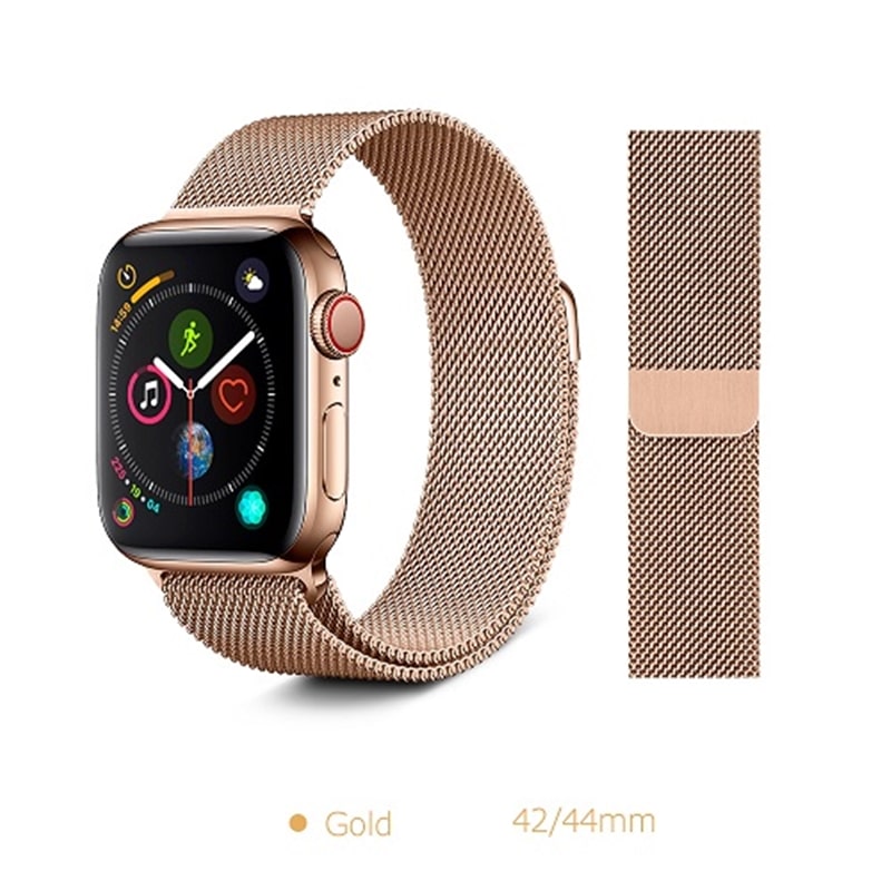 新品 Apple Watch Series 5 44mm ステンレス ゴールド Comunidadplanetaazul Com