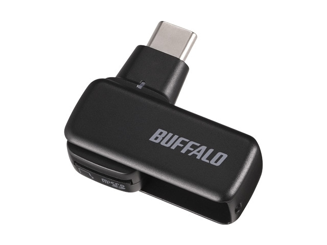 �o�b�t�@���[�iBuffalo�j&nbsp;USB 3.2�iGen 1�jType-C�Ή� microSD��p�J�[�h���[�_�[/���C�^�[�@BSCRM100U3C�V���[�Y&nbsp;BSCRM100U3CBK