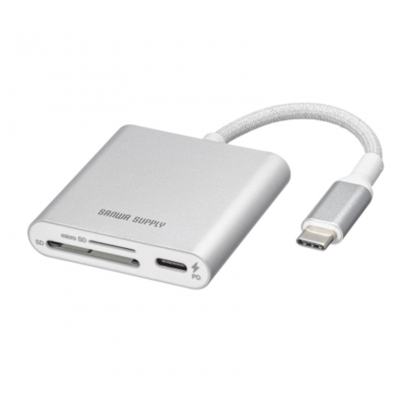 TTvC USB PD[dΉ Type-CJ[h[_[ ADR-5TCSDPW