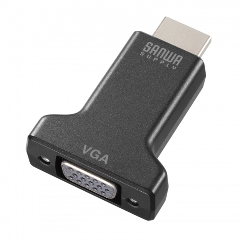 �T�����T�v���C&nbsp;HDMI-VGA�ϊ��A�_�v�^�i�I�[�f�B�I�o�͕t���j&nbsp;AD-HD33VGA