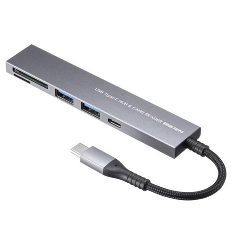 TTvC USB 5Gbps 3|[g X nuiJ[h[_[tEType-Cڑj USB-3TCHC21MS