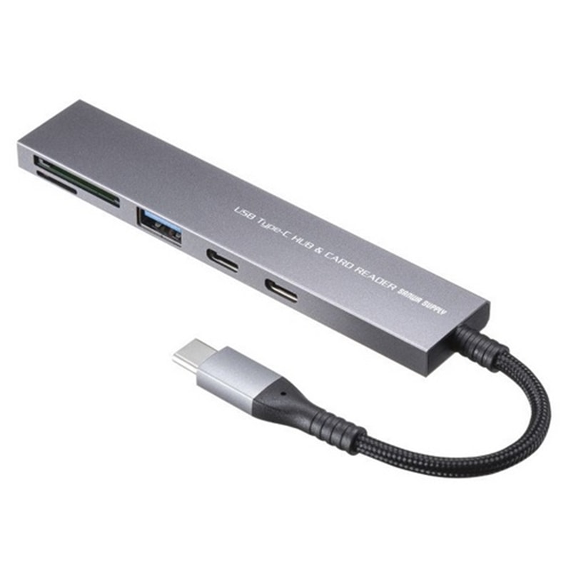TTvC USB 5Gbps 3|[g X nuiJ[h[_[tEType-Cڑj USB-3TCHC22MS