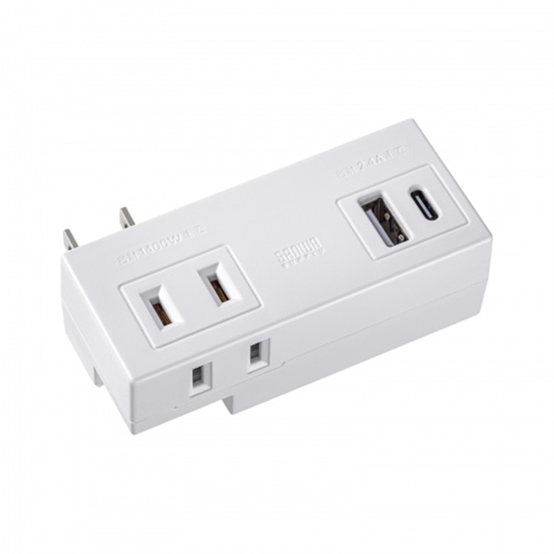 TTvC oC^bv@(AC×2{USB-A×1{Type-C×1) TAP-MUC1AC2W