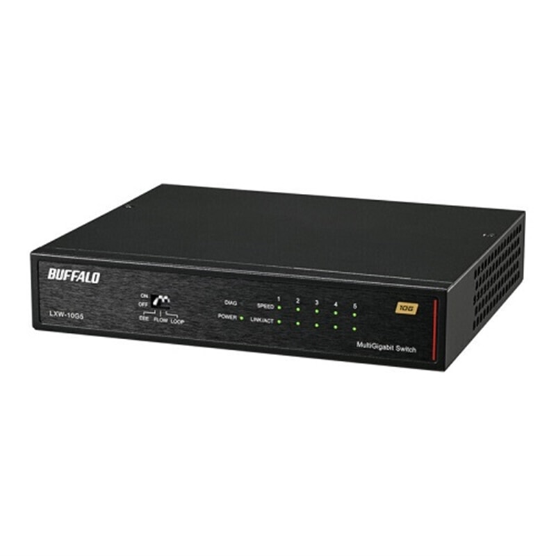 obt@[iBuffaloj 10GbpsΉ 5|[g XCb`Onu LXW-10G5