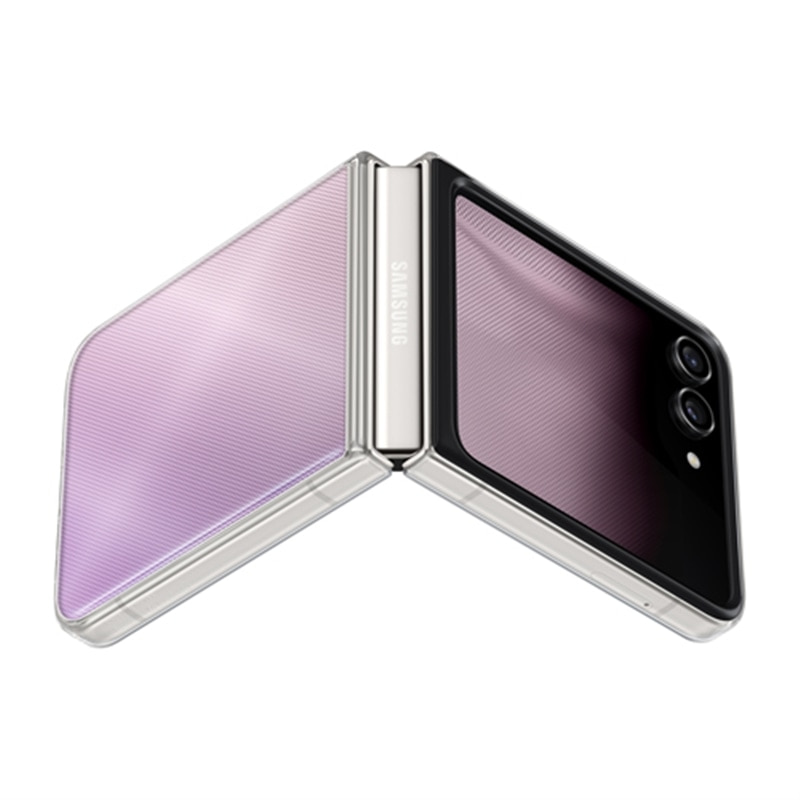 SAMSUNGiTXj Z Flip5 Flipsuit Case/Transparent EF-ZF731CTEGJP