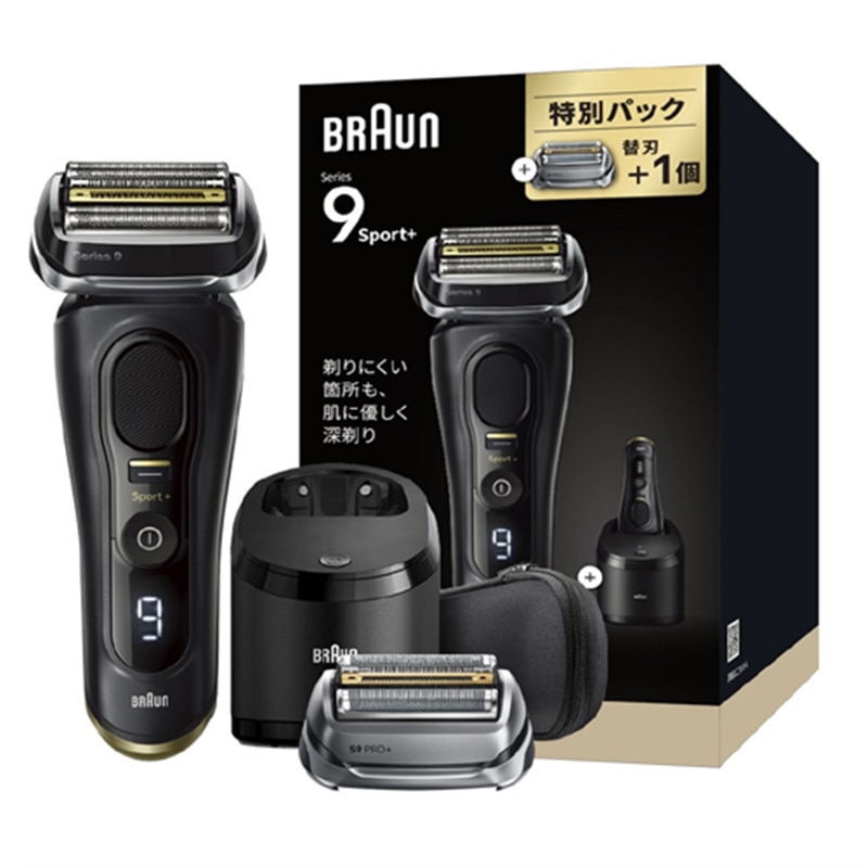 BRAUNiuEj uE V[Y9 SPORT+ 9350cc dCVF[o[ 5in1AR[VXe VF[o[P[XA֐n1t 9350CC-BSP