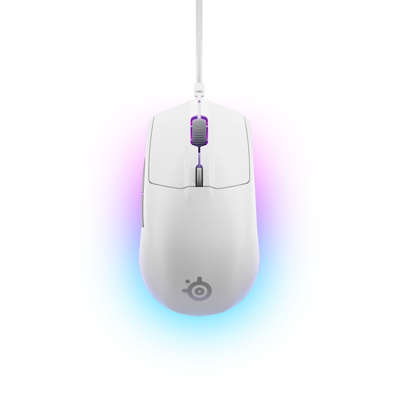 SteelSeries�i�X�e�B�[���V���[�Y�j&nbsp;Rival 3 Gen 2 White �Q�[�~���O�}�E�X&nbsp;62516