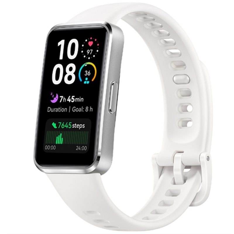HUAWEIit@[EFCj X}[gEHb`@HUAWEI Band 10 Aluminum Edition HUAWEI Band 10/White
