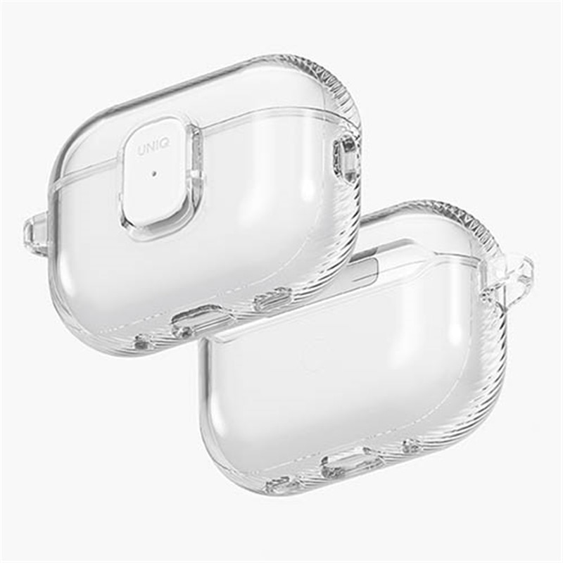 UNIQ�i���j�[�N�j&nbsp;AirPods Pro 3�p�P�[�X�@Glase Pro  Protective Clear Case with Clasp Lock&nbsp;UNIQ-AIRPODSPRO3-GLSPGCLR