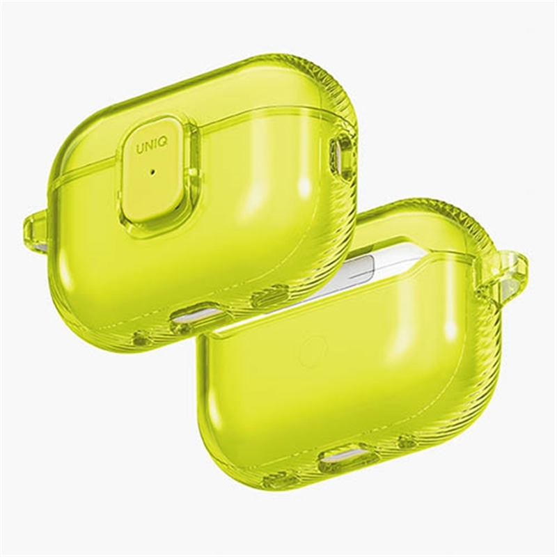 UNIQ�i���j�[�N�j&nbsp;AirPods Pro 3�p�P�[�X�@Glase Pro  Protective Clear Case with Clasp Lock&nbsp;UNIQ-AIRPODSPRO3-GLSPLLIM