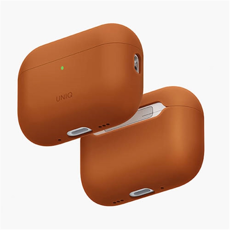 UNIQ�i���j�[�N�j&nbsp;AirPods Pro 3�p �P�[�X�@ Lino  Liquid Silicone Case&nbsp;UNIQ-AIRPODSPRO3-LINOSUNORG