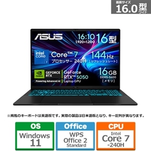 ASUSiGCX[Xj 16^Q[~Om[gp\R@ASUS Gaming V16 V3607VH V3607VH-C7165R5050WP