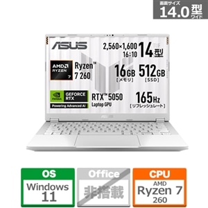 ASUS�i�G�C�X�[�X�j&nbsp;14�^�Q�[�~���O�m�[�g�p�\�R���@ASUS TUF Gaming A14 FA401UH&nbsp;FA401UH-R7R505016GW