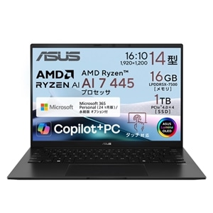 ASUS�i�G�C�X�[�X�j&nbsp;14�^�m�[�g�p�\�R���@ASUS Zenbook 14�iUM3406�j/Copilot+PC&nbsp;UM3406GA-TAI7161WS