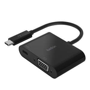 BelkinixLj USB-C to VGA USB-C 60WPD ϊ AVC001btBK