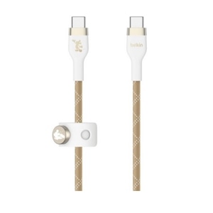 BelkinixLj BoostCharge Pro Flex USB-C to USB-C P[u CAB011qc2MWG-DY