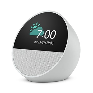 Amazon（アマゾン） Echo Spot（2024年発売） - スマートアラームクロック with  Alexa｜B0C2RZWV9B｜[通販]ケーズデンキ