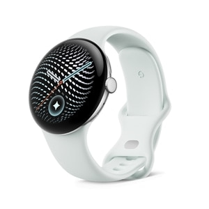 Google�i�O�[�O���j&nbsp;Google Pixel Watch 5(45 mm)Polished Silver �A���~�P�[�X/Fog �A�N�e�B�u �o���h(�� 2 ����)Wi-Fi&nbsp;GA10892-US(Pixel Watch5)