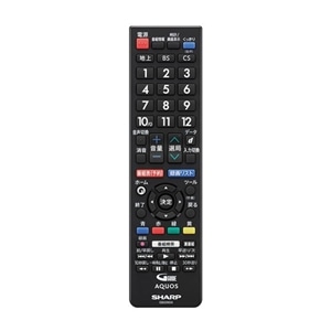 SHARP（シャープ） テレビ用純正リモコン｜RRMCGB374WJSB(0106380600)｜[通販]ケーズデンキ