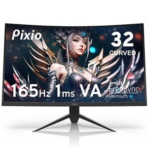 PixioisNVIj 31.5^ pȃQ[~Oj^[ PXC325 PIXIO BLACK PXC325-PW
