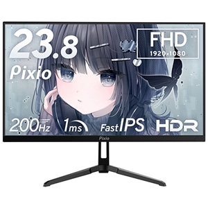 PixioisNVIj 23.8^ Q[~Oj^[ PX248 PIXIO WAVE BLACK PX248WAVE-O
