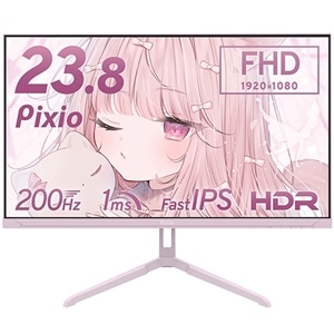 PixioisNVIj 23.8^ Q[~Oj^[ PX248 PIXIO WAVE PASTEL PINK PX248WAVEK-O