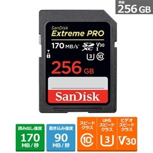 SanDisk SDカード Extreme 256GB