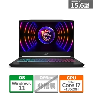 MSI（エムエスアイ） Katana 15 B13V｜KATANA15-B13VGK-4029JP｜[通販 