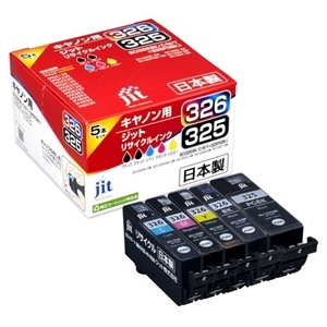 Wbg Canon BCI-326+325/5MP 5F}`pbNΉ WbgTCNCNJ[gbW JIT-C3253265P