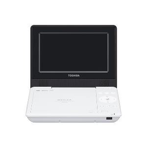 東芝（TOSHIBA） ７型ポータブルＤＶＤプレーヤー｜SD-P710SW｜[通販